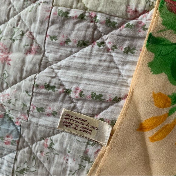 Vtg Bundle of 7 Multicolore Scarf Floral Geometric - Picture 3 of 16